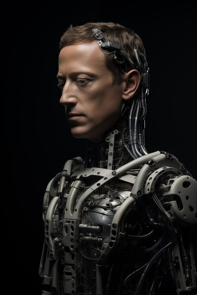 ai generated, mark zuckerberg, cyborg, robot, android, tech, artificial intelligence, humanoid, futuristic, technology, robotics, science fiction, innovation, zuckerberg, mechanical, machine, digital, mark zuckerberg, mark zuckerberg, mark zuckerberg, mark zuckerberg, mark zuckerberg