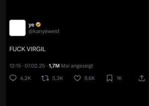 Can't believe Kanye Tweeted This About Virgil! RIP VIRGIL ABLOAH ...