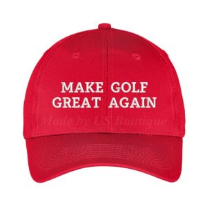 Make Golf Great Again Hat Embroidered Baseball Dad Cap MAGA HAT ...