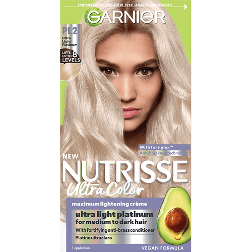 Nutrisse Ultra-Color - Ultra Light Platinum Hair Color - Garnier