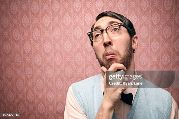100 Man Thinking Hand On Chin Funny Stock Photos, High-Res ...