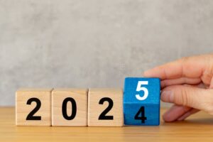 2024 Turning To 2025 Stock Photos - Free & Royalty-Free Stock ...