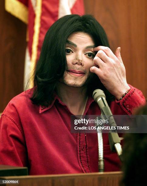 224 Michael Jackson Appears In Court Stock Photos, High-Res ...
