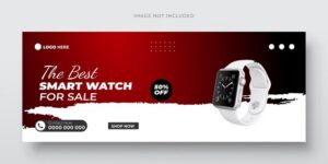 A screen showing a watch that says watch watch on it | Premium Vector