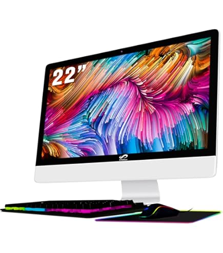 Amazon.com: STGSivir All in One Desktop Computer, 24" FHD Display ...