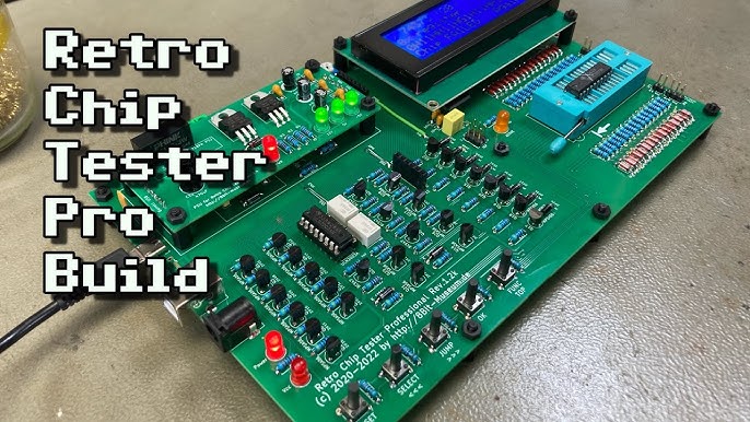 Building a Retro Chip Tester Pro - YouTube