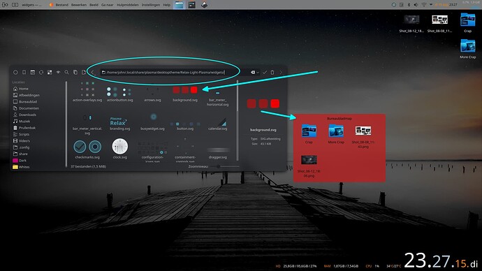Can someone please recommend a Plasma theme with transparent ...