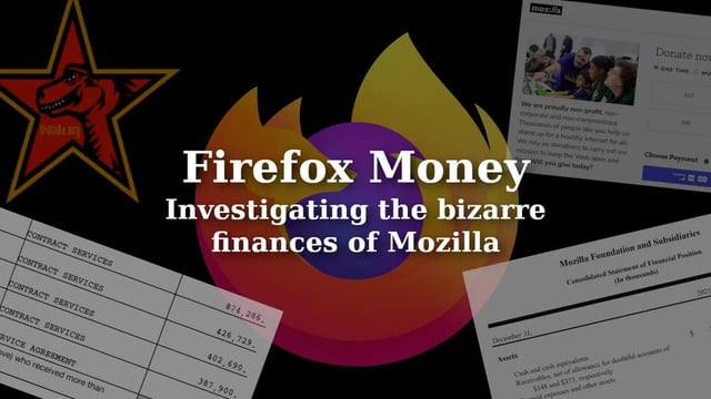 Firefox Money: Investigating the bizarre finances of Mozilla : r ...