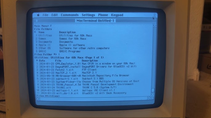 FujiNet Serial Data Redirector over Floppy Port Demo - YouTube