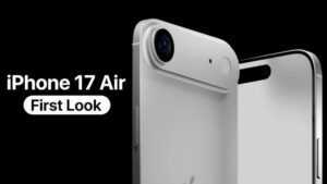 iPhone 17 Air First Look: Apple's Thinnest Phone Ever? - YouTube