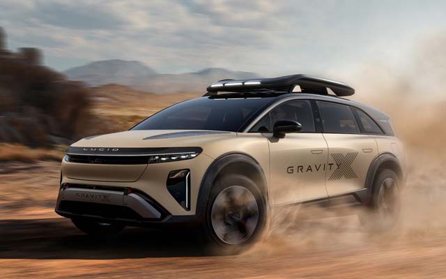 Lucid Gravity X is Off-Road-Focused Concept for Electric Exploration