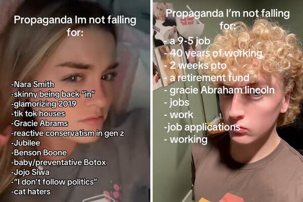 On TikTok, 'Propaganda' Lists Go Viral - The New York Times