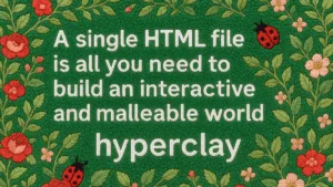 Web apps in a single, portable, self-updating, vanilla HTML file