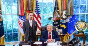 An Account Using the Same Name as Trump’s BLS Pick Posted Red-Pilled Conspiracy Theories