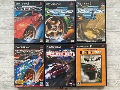 SONY PS2 Need For Speed Underground 1 2 Sha Do & J & Carbon ...