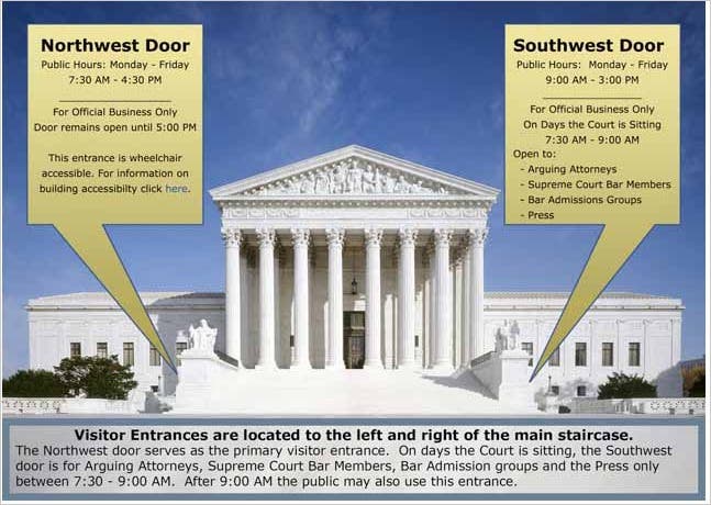 Step Away From the Courthouse Doors - The New York Times