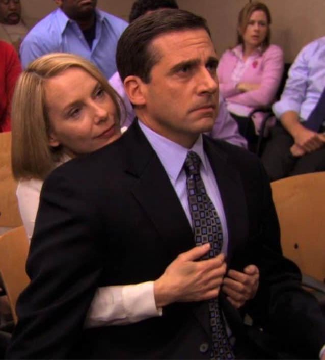 The Astronomer CEO and head of HR at today's meeting : r/DunderMifflin