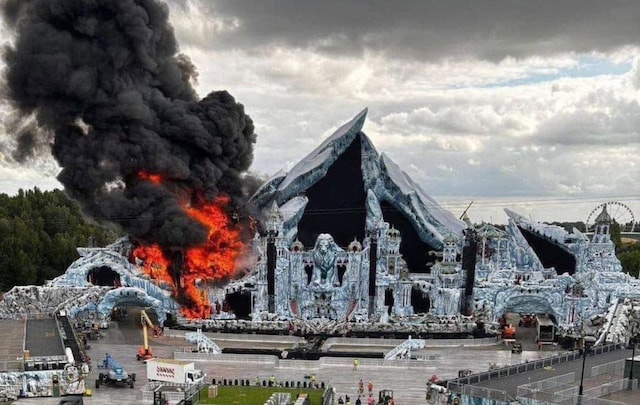 Tomorrowland: Fire destroys main stage but festival will open