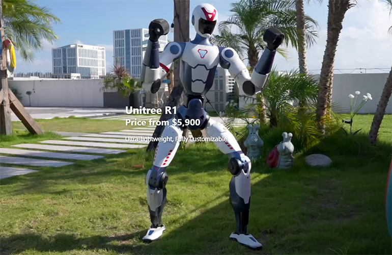 Unitree designs R1 humanoid robot to be agile and affordable - The ...