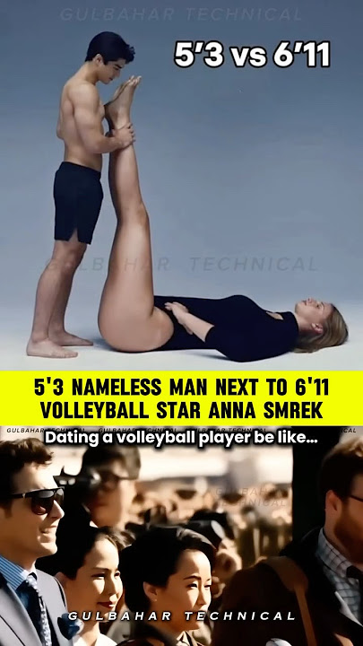 Volleyball Star STUNNING Height Difference! | Is She a GIANT ...
