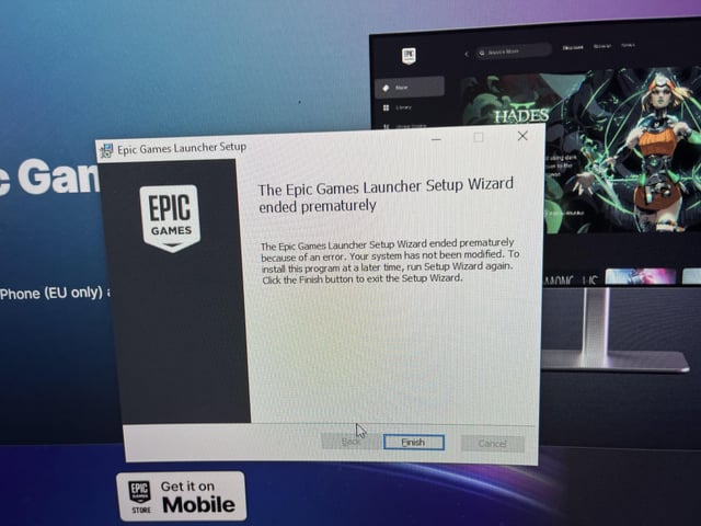 Anyone know how to fix this also unable to install discord and ...