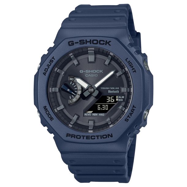 Casio G-Shock Analog-Digital Tough Solar Connected Navy Watch ...
