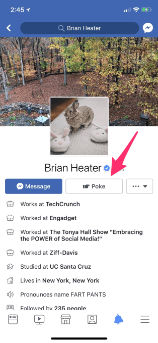 Facebook is trying to make the Poke happen again | TechCrunch
