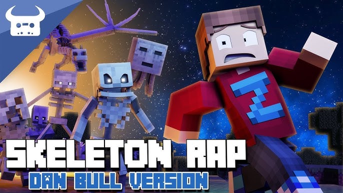 MINECRAFT SKELETON RAP | "I've Got A Bone" | Dan Bull Animated ...