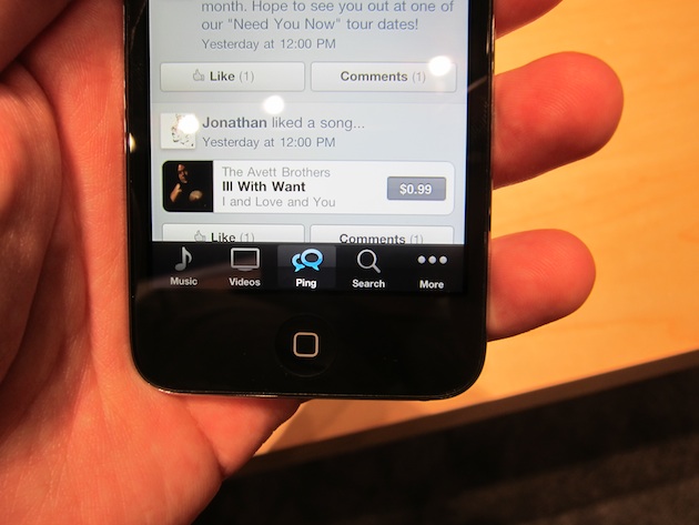 Preview: Apple's Ping Music Social Network In Action On iOS ...