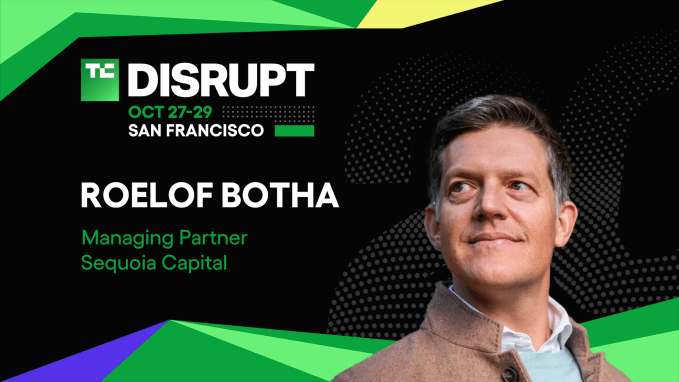 Roelof Botha of Sequoia Capital is coming to Disrupt 2025 | TechCrunch
