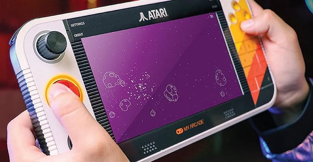 This Atari handheld with retro controls is finally available for ...