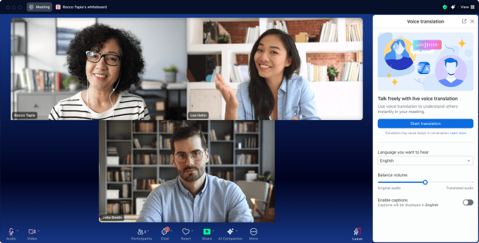 Zoom launches a cross application AI notetaker, AI avatars and ...