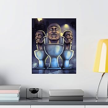 Amazon.com: SKIBIDI TOILET™ Nightmare Fuel Poster - DaFuqBoom ...