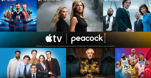 Apple TV and Peacock announce a discounted $15 monthly ...