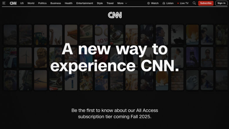 CNN to launch new streaming 'product' as part of an 'All Access ...