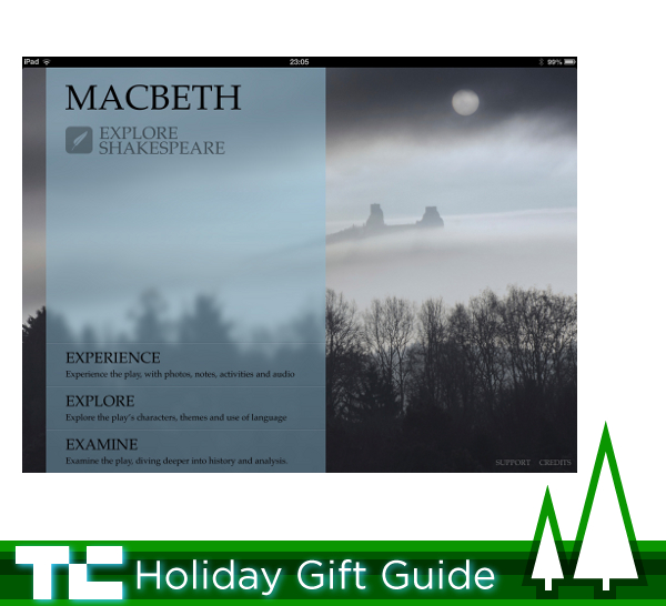 Gift Guide: Explore Shakespeare iPad Apps | TechCrunch
