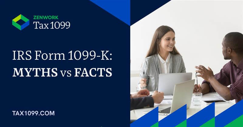 IRS Form 1099-K: Myths vs. Facts | Tax1099 Blog