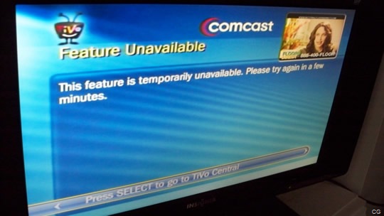 Recommendation Rescinded: Comcast's TiVo interface | TechCrunch