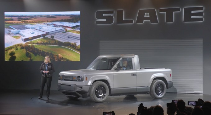 Slate Auto's Electric Truck: See It Here First at TechCrunch ...