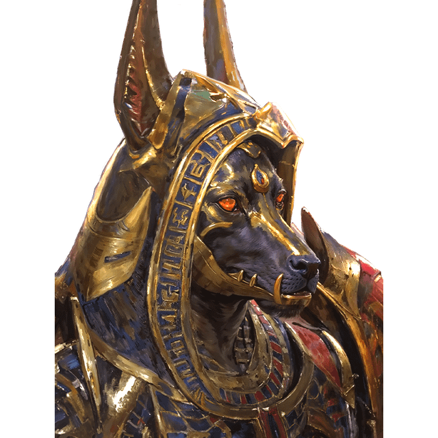 Anubis portraits don't have a lot of variations to them, maybe ...