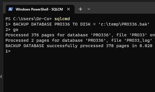 Complete guide to SQL Server backup and restore using the command ...