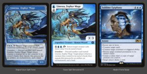 Imagining how a new "Future Sight" frame might look like : r/magicTCG