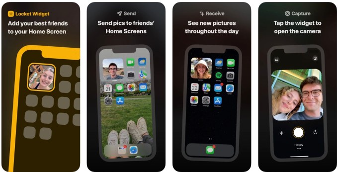 Locket, an app for sharing photos to friends' homescreens, hits ...