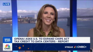 OpenAI asked Trump administration to expand Chips Act tax credit to cover data centers