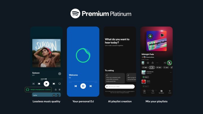 Spotify introduces a Premium Platinum plan with lossless access in ...