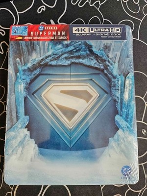 Superman Limited Edition Steelbook 4K UHD+Blu-ray+Digital ...