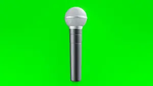 You can pair a tiny wireless mic to this 4K webcam