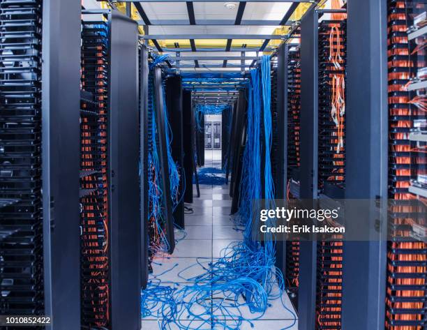 70 Messy Server Room Stock Photos, High-Res Pictures, and Images ...