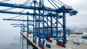 Mega port of Chancay in Peru