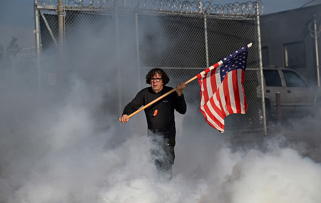 People Arrested By ICE Arrive At The Broadview ICE Facility In Broadview, Illinois